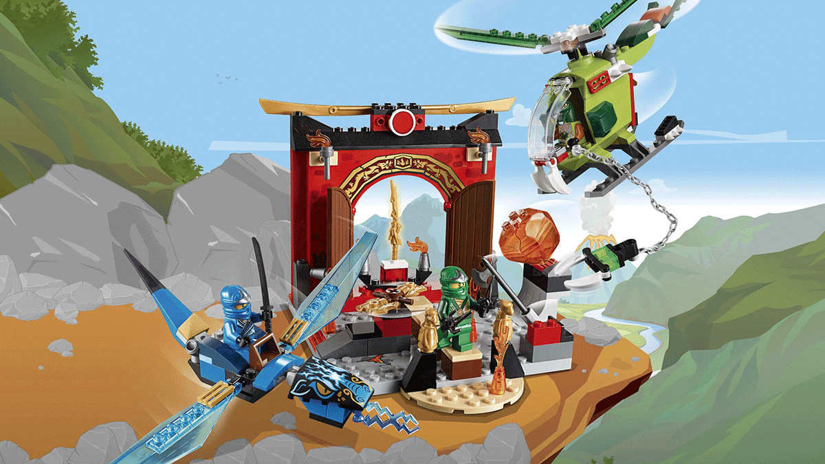 lego juniors ninjago lost temple