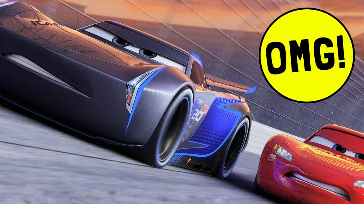 Watch new rival Jackson Storm take on Lightning McQueen in second Cars ...