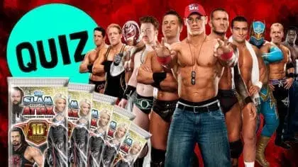 Check out Topps new WWE Slam Attax cards and take our WWE trivia quiz!