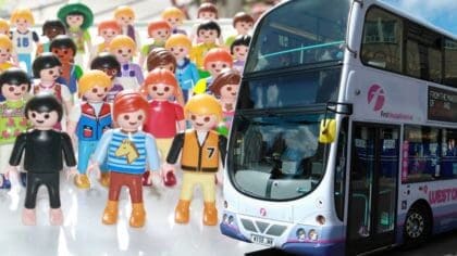 playmobil bus station