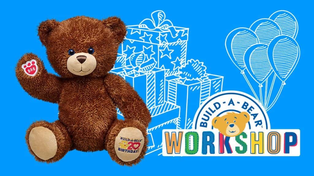 Build-A-Bear Workshop celebrates its 20th birthday and releases a ...