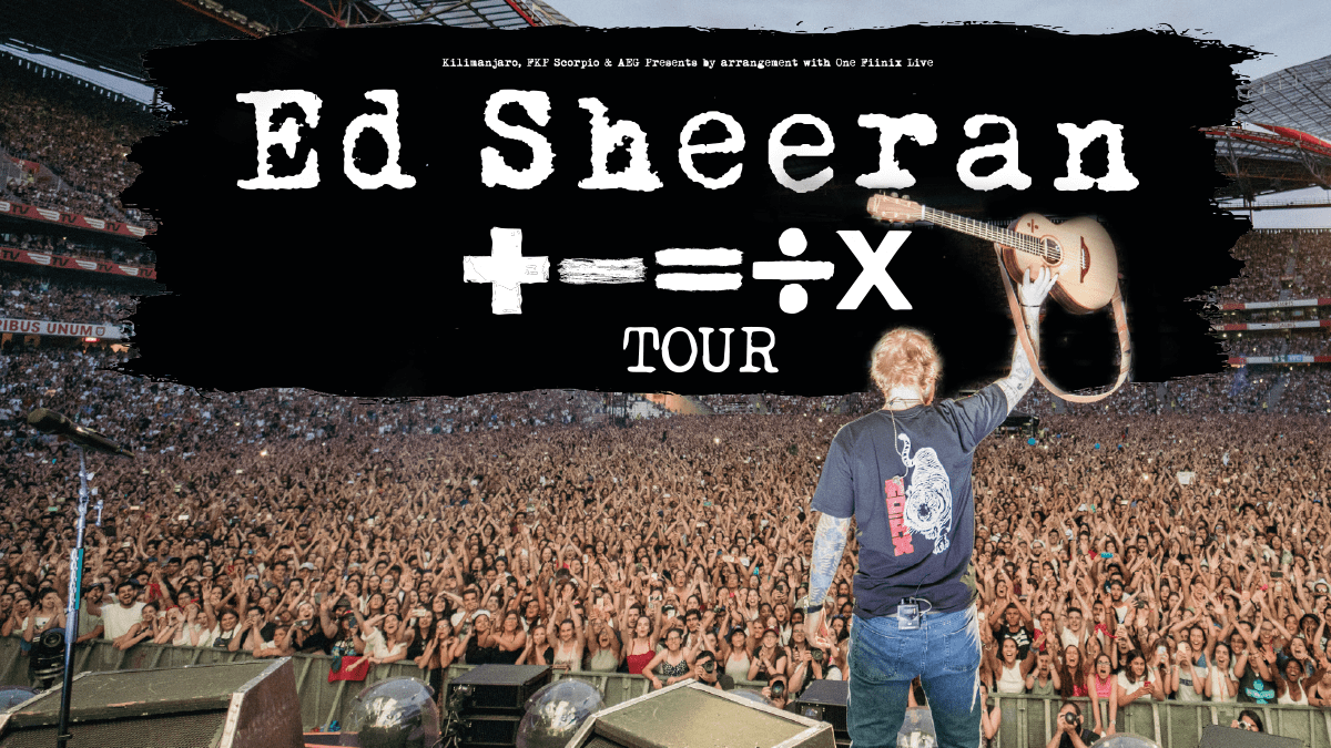 Ed Sheeran's + = ÷ x Tour is here! Fun Kids the UK's children's