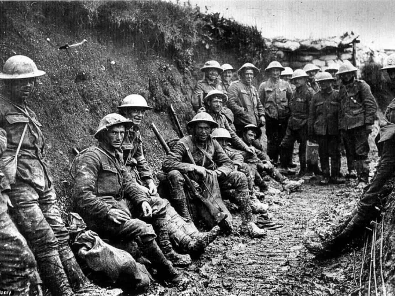 facts about world war i trenches