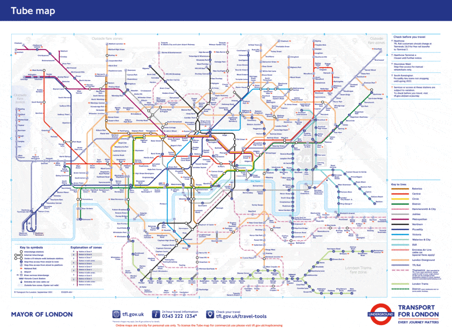 Have You Heard About The London Underground Map? - Fun Kids - the UK's ...