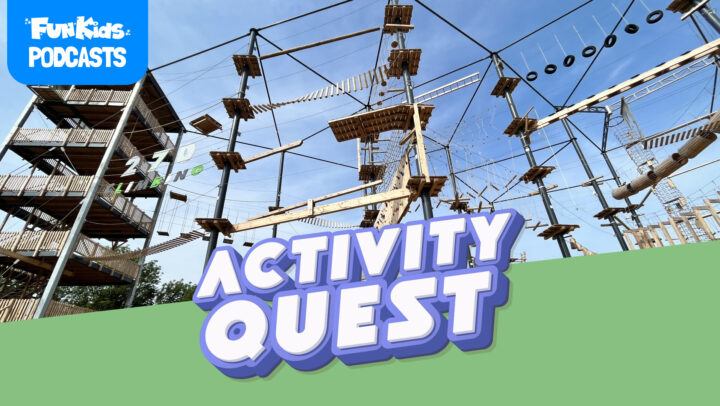 Free-falling 18 meters at one of Europe’s tallest high-ropes courses