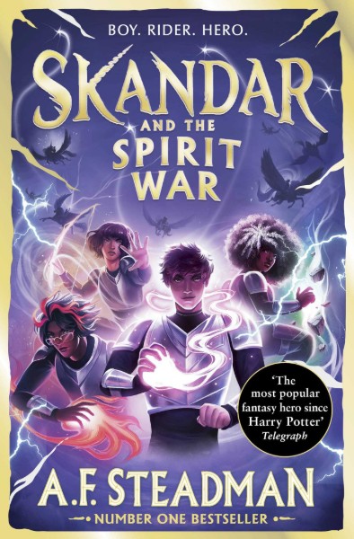 Skandar and the Spirit War - new edition cover