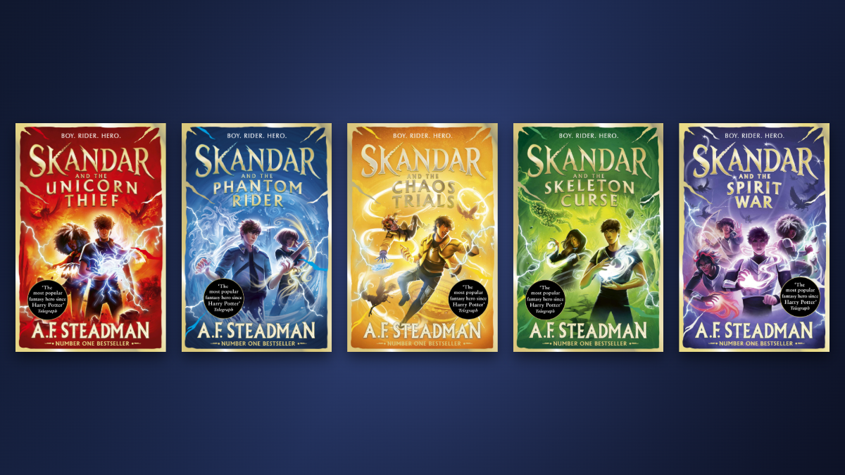 Be a Summer Reading Hero with the Skandar series - all five books