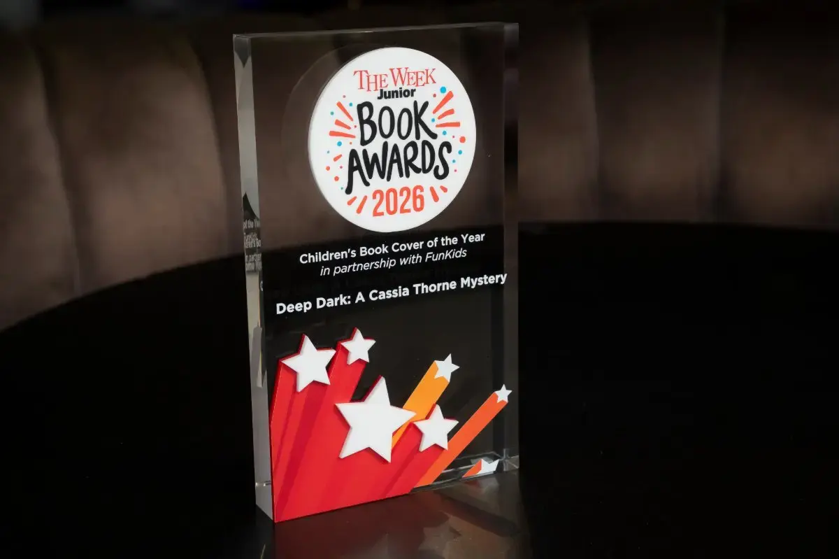 The Children’s Book Cover of the Year 2026 trophy, in partnership with Fun Kids